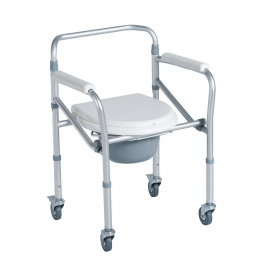 Aluminum commode chair 