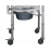 Aluminum commode chair 