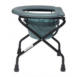 Portable Commode Chair With Bowl
