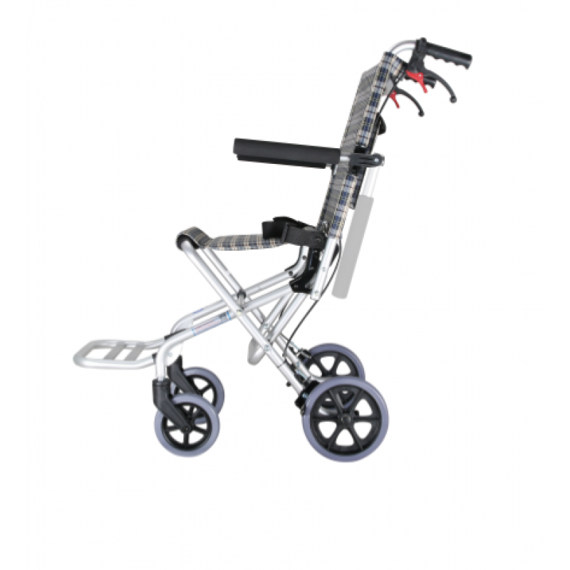 Aluminium Foldable Medical Transit Wheelchair Dayang Medical DY019001L(3)BJ