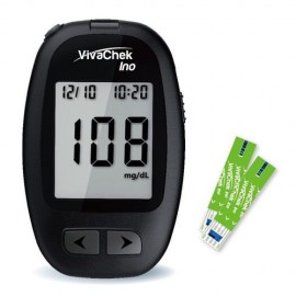 Viva Chek with 50 blood Strip Glucometer Vivachek Glucometer (INO 50 Strip)