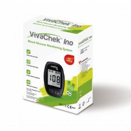 Viva Chek with 50 blood Strip Glucometer Vivachek Glucometer (INO 50 Strip)