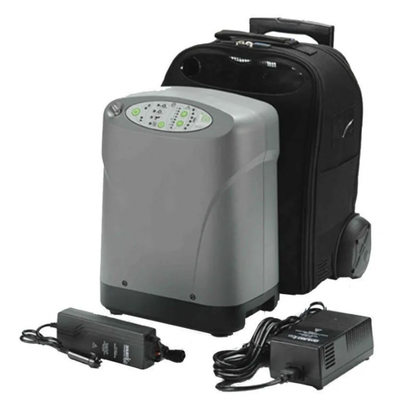 Portable Oxygen Generator 3 Liters And 6 Pulse Dose Levels Devilbiss HealthCare (IGO)