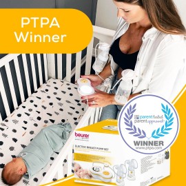 جهاز شفط الحليب الكهربائي مزدوج الزجاجات Beurer BY 70 Beurer BY-70