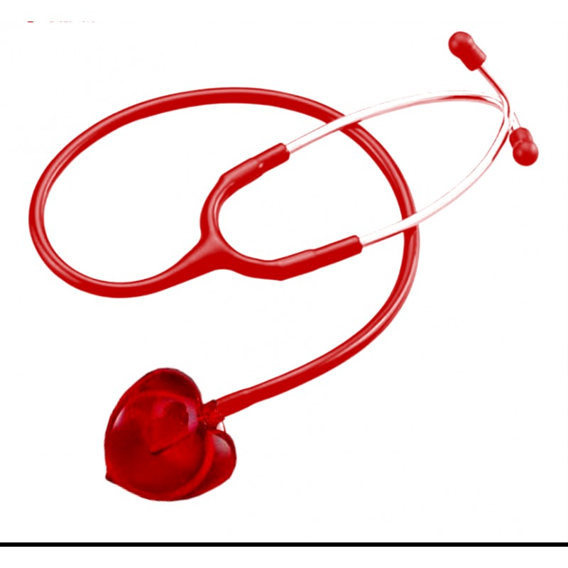 Spirit Heart Shape Stethoscope Single Head Spirit (CK-AC603H/16)