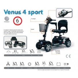 سكوتر كهربائي طبي Vermeiren Venus 4 Sport