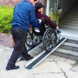 wheelchair stair bridge