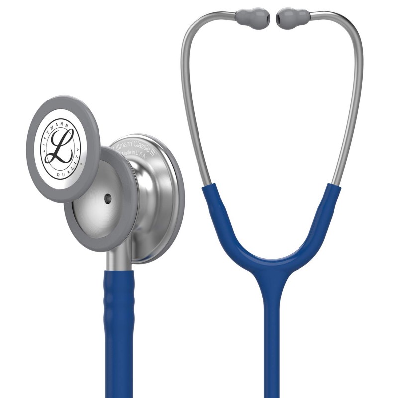 سماعة Littmann الطبية كلاسيك 3 باللون الازرق الداكن 3m Littman (5622)