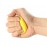 Yellow foam hand and finger exercise ball, 5cm very easy