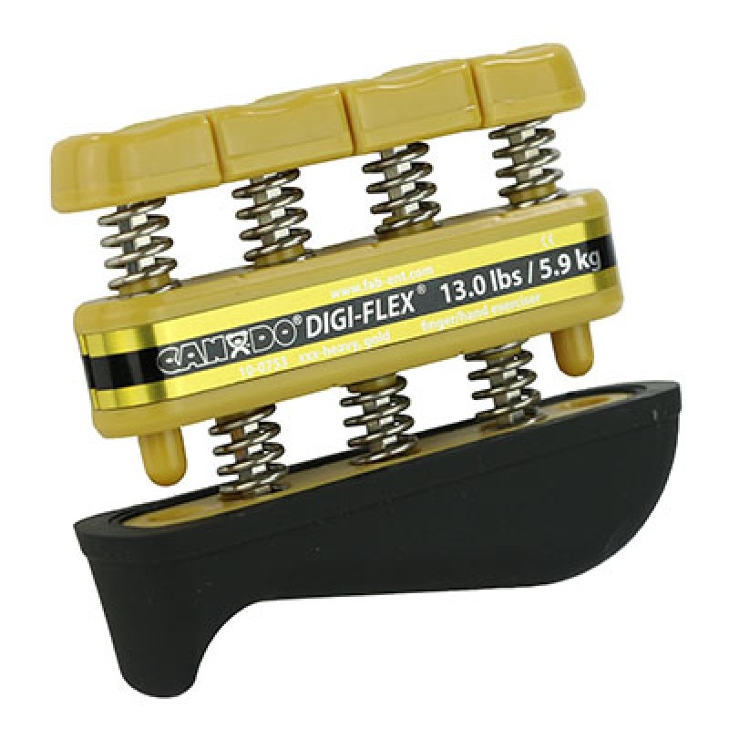 Hand Grip Exercise Tool With Resistance weighing 5.9 KG CanDo® exercise Gold, xxx-heavy