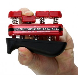 Hand Grip Exercise Tool With Resistance weighing 1.4 KG CanDo® exercise Red - Light