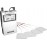 Electrical nerve and muscle stimulator 2 channels TENS and EMS
