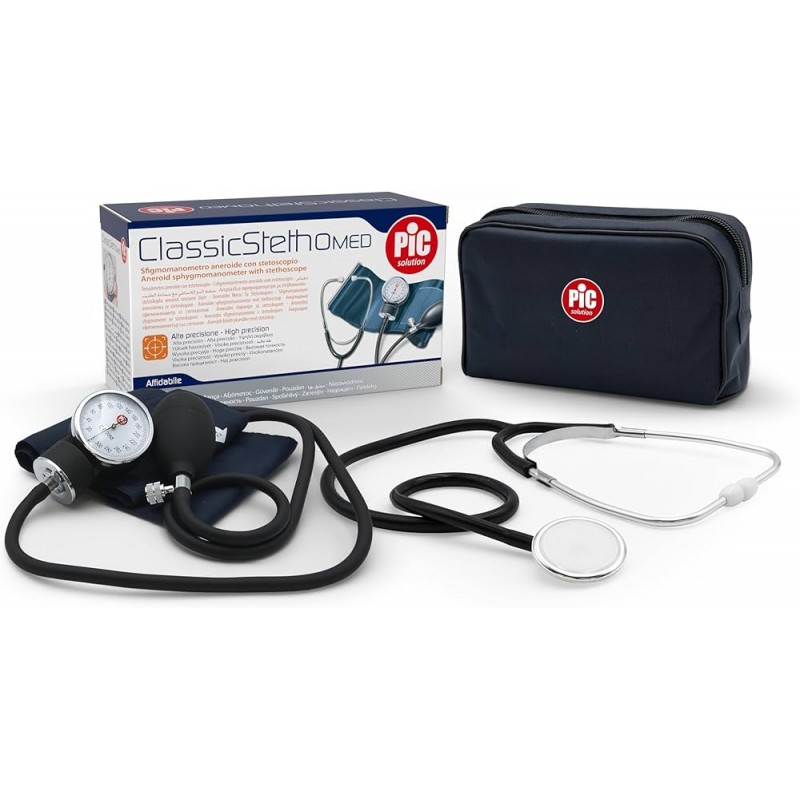 Pneumatic blood pressure monitor with stethoscope PIC Solution (Classic StethoMED)
